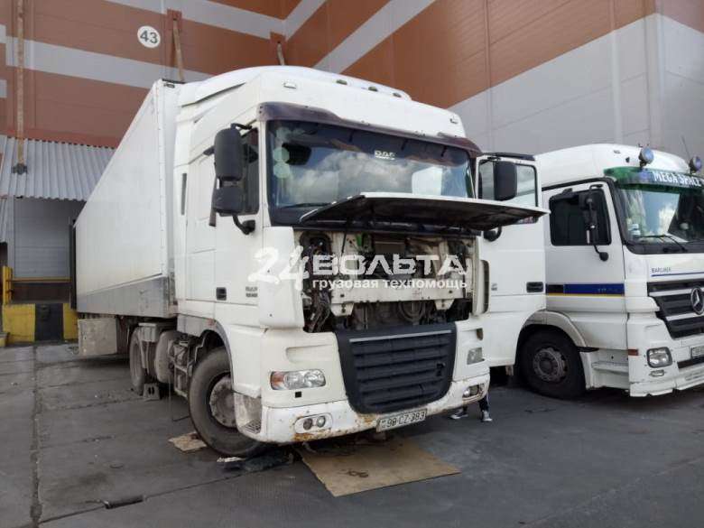 Даф 105 заглох и не заводится