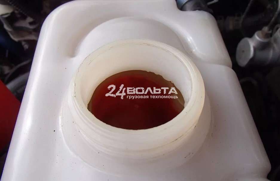 Масло в антифризе Скания Замена масла в антифризе Скания