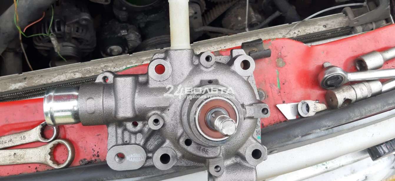 Замена помпы Iveco Замена помпы Ивеко