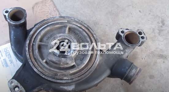 Замена помпы man tga Замена помпы Ман ТГА