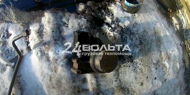 замена помпы Вольво ВНЛ