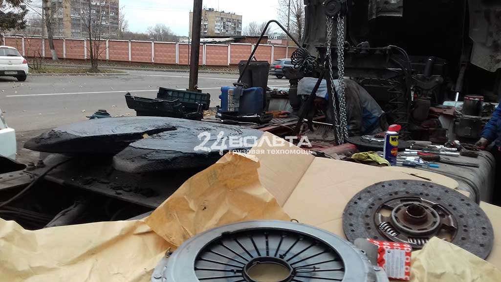 Замена сцепления Iveco Замена сцепления Ивеко