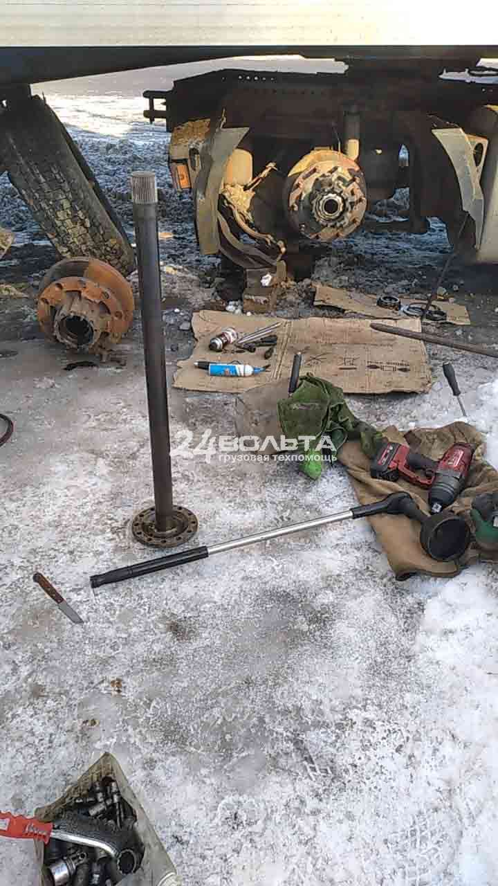 Замена ступичного подшипника Саф